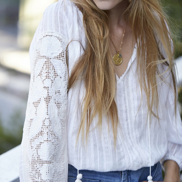 Anthropologie Tops - Valiante yellow blouse size 1